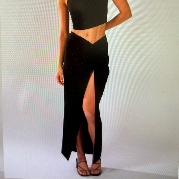 Peppermayo Taking Charge Maxi Skirt - size 8 - Picture 2 of 6